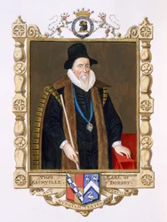 Portrait of Thomas Sackville (1536-1608) 1st Baron Buckhurst from 
